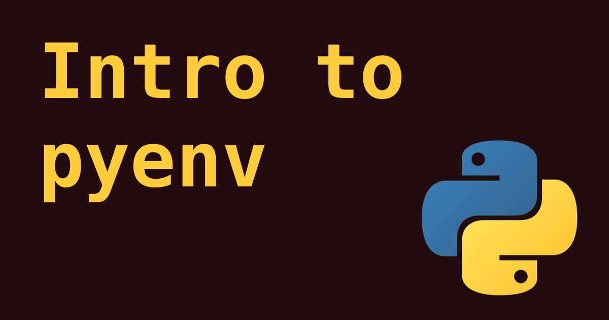 Use Pyenv to Streamline your Python Projects Cover Image